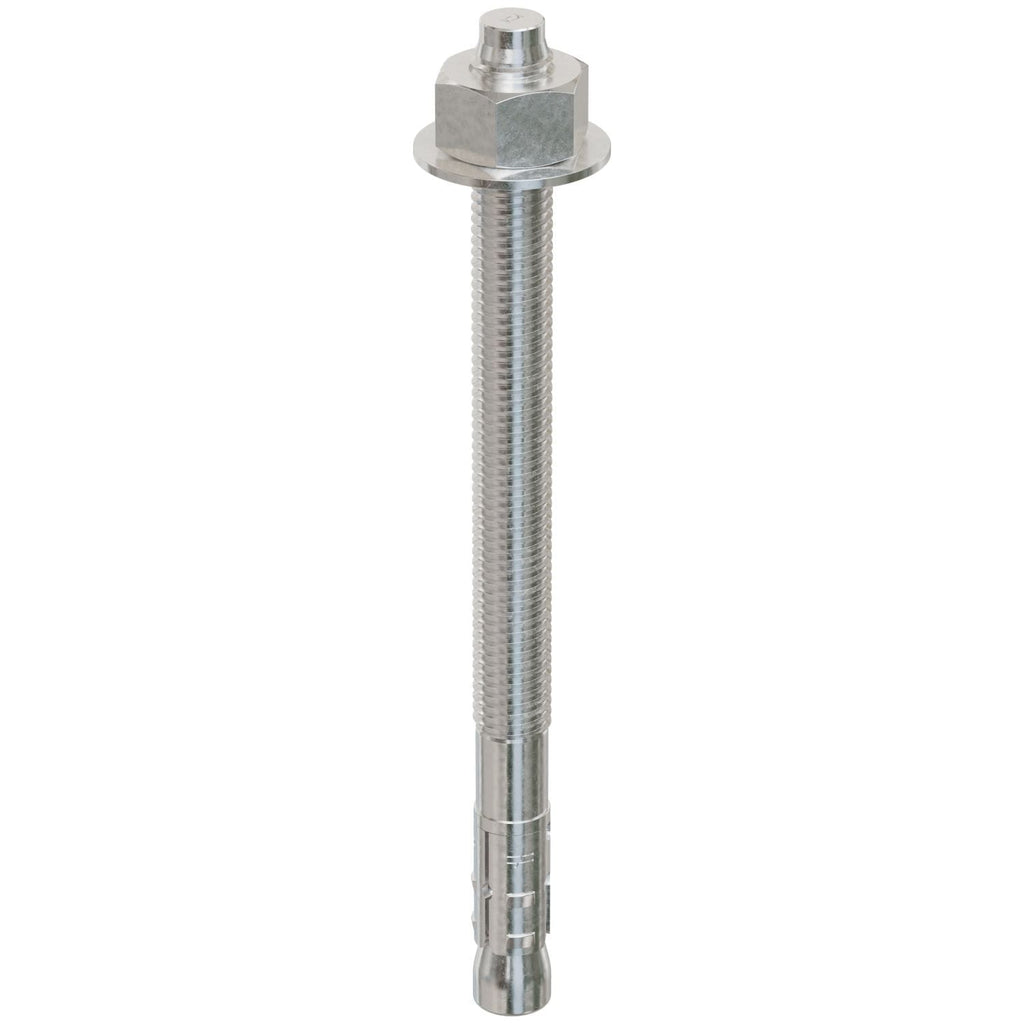 Simpson Strong-Tie STB2-62812S6F20 Strong-Bolt 2, 5/8-in. x 8-1/2-in. Type 316 Stainless-Steel Wedge Anchor, Fully Assembled, 20-Pack