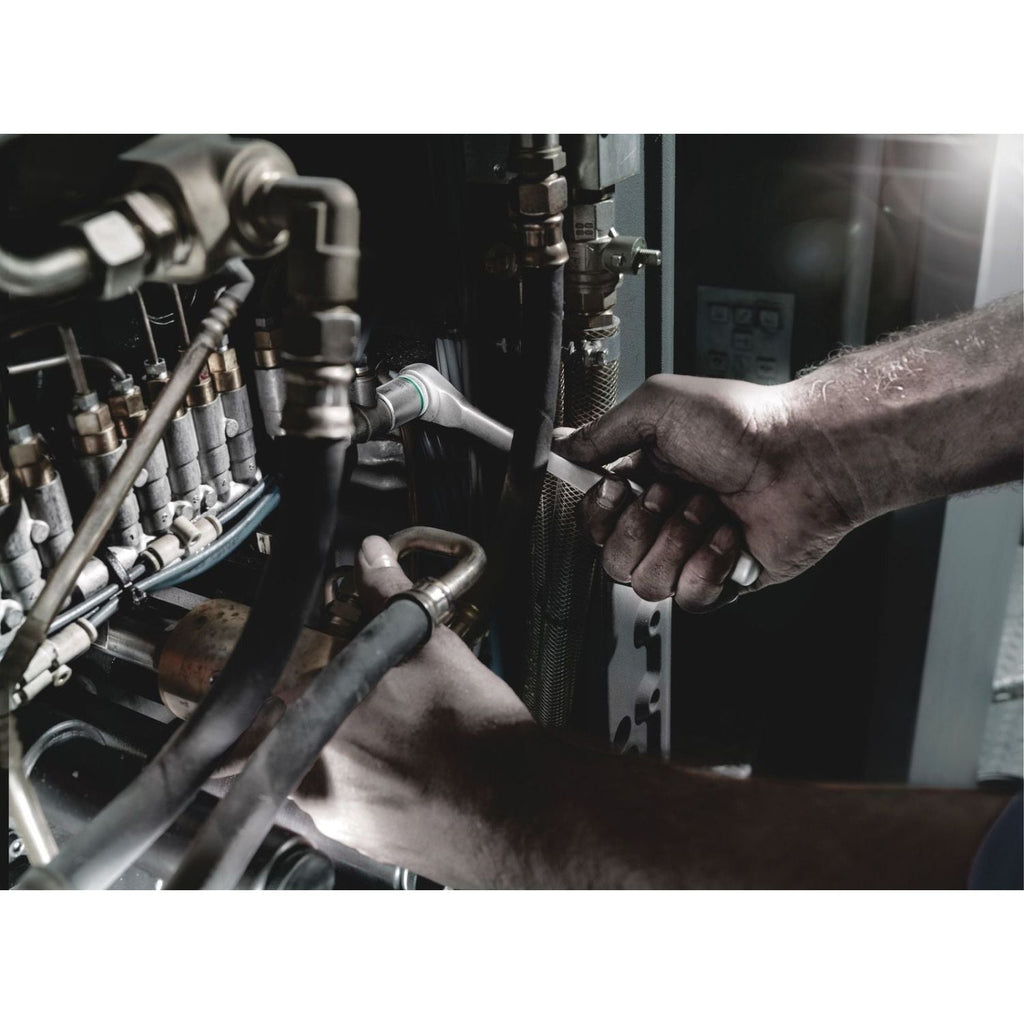 Wera 8004 B Zyklop Metal Ratchet With Switch Lever And 3/8-in. Drive, 3/8-in.x222-mm.