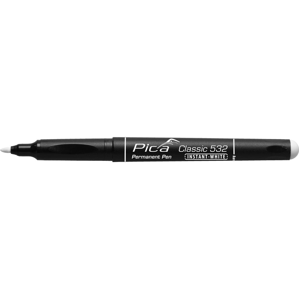 Pica 532/52 White Permanent Marker, 1-Pack