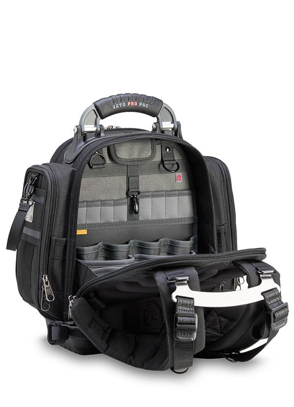 Veto Pro Pac TECH PAC MCP Blackout Compact Tool Backpack