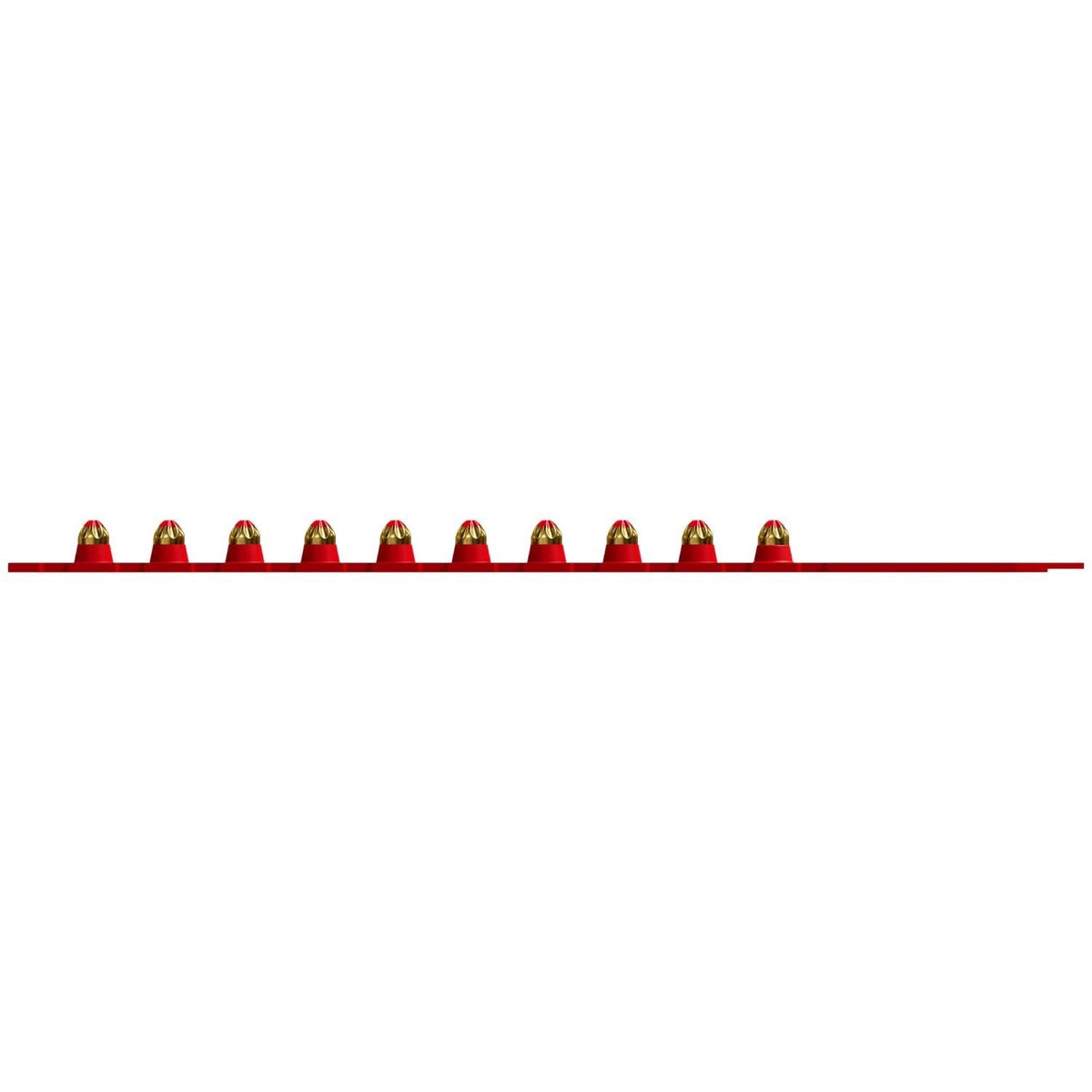 Simpson Strong-Tie P27SL5A P27SL 0.27-Caliber Plastic, 10-Shot Strip Loads, Red - Imported, 100-Pack