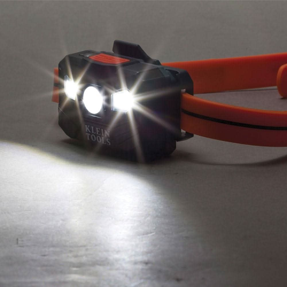 Klein Tools 56064 Rechargeable Headlamp with Silicone Strap