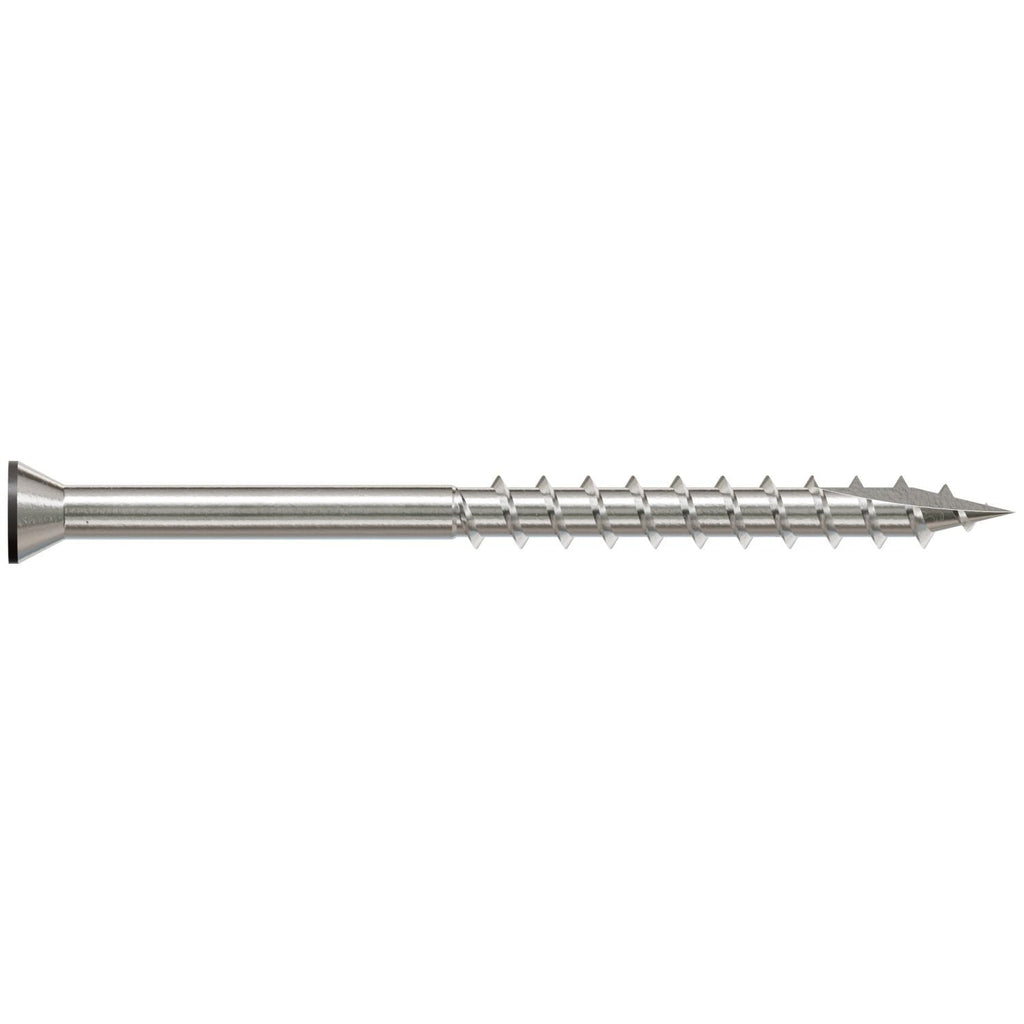 Simpson Strong-Tie S07225FTBGR04 Trim-Head Screw, 6-Lobe Drive, #7 x 2-1/4-in. T-15 Type 305, Gray 04, 1750-Pack