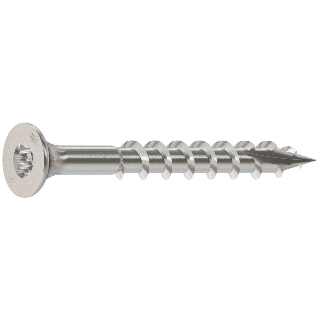 Simpson Strong-Tie S08162DT1 Bugle-Head Wood Screw, 6-Lobe Drive, #8 x 1-5/8-in. T20, Type 305, 1-lb.