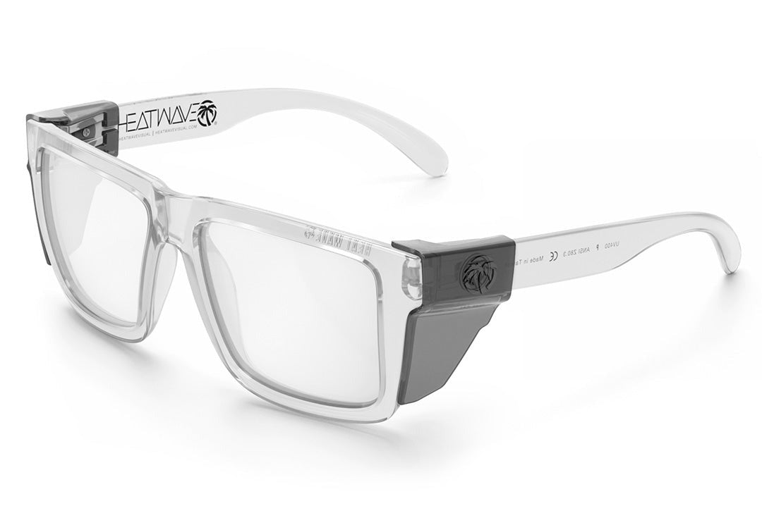 Heat Wave XL VISE Z87 Glasses Anti Fog Clear Lens