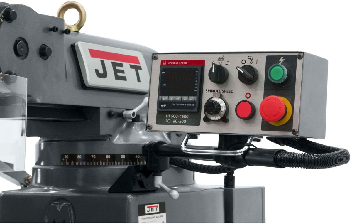 Jet Tools 690522 JTM-949EVS Mill With Acu-Rite 200S DRO With X and Y-Axis Powerfeeds
