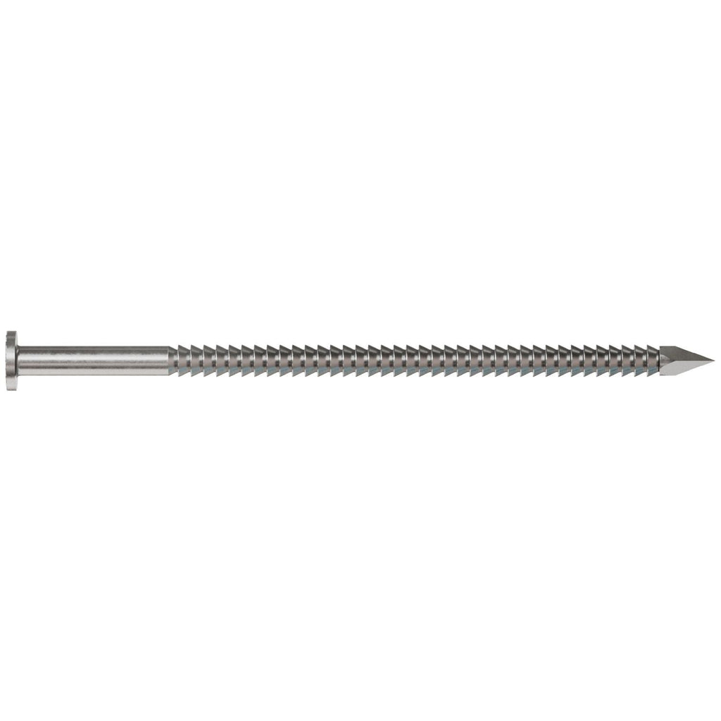 Simpson Strong-Tie S16PTD5 Preservative-Treated Wood Decking Nail, Ring Shank, 3-1/2-in. x .148-in. Type 304, 5-lb.