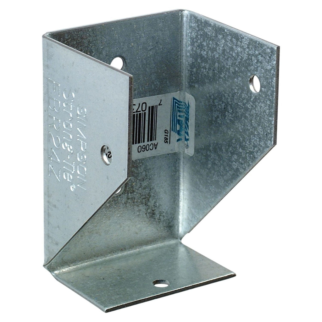 Simpson Strong-Tie FBR24Z FBR ZMAX Galvanized Fence Bracket for 2x4