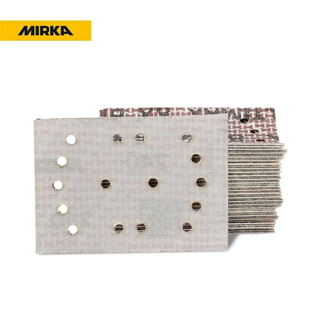 Mirka Ultimax Ligno 3 x 4-in. P180 Hook-and-Loop Sanding Sheets, 50-Pack (UL-6B8-180)