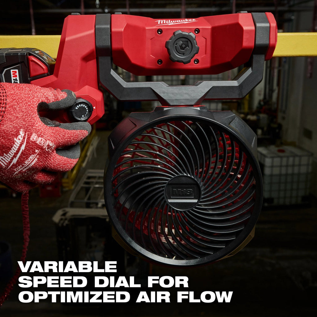 Milwaukee 0817-20 M18 Brushless Scissor Lift Fan, Tool Only