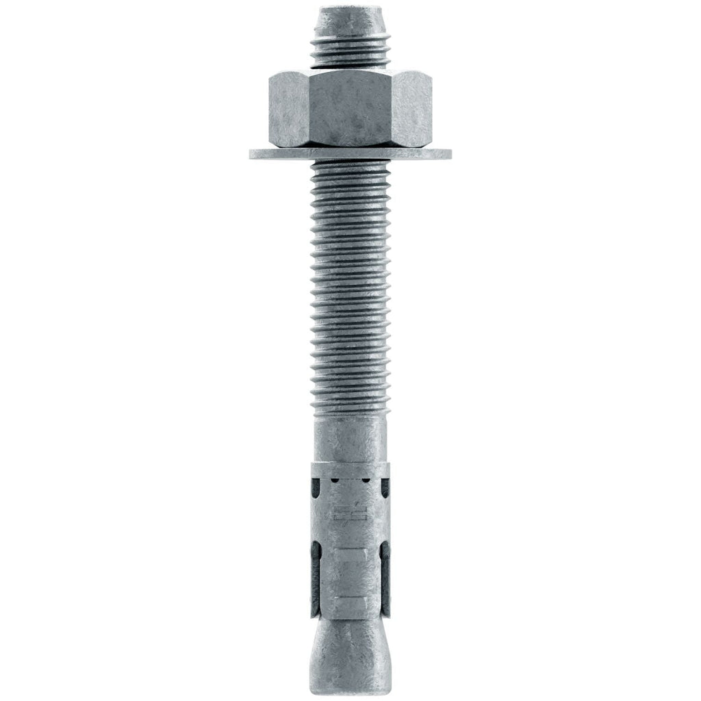 Simpson Strong-Tie STB2-50414MGR25 Strong-Bolt 2, 1/2-in. x 4-1/4-in. Mechanically Galvanized Wedge Anchor, 25-Pack