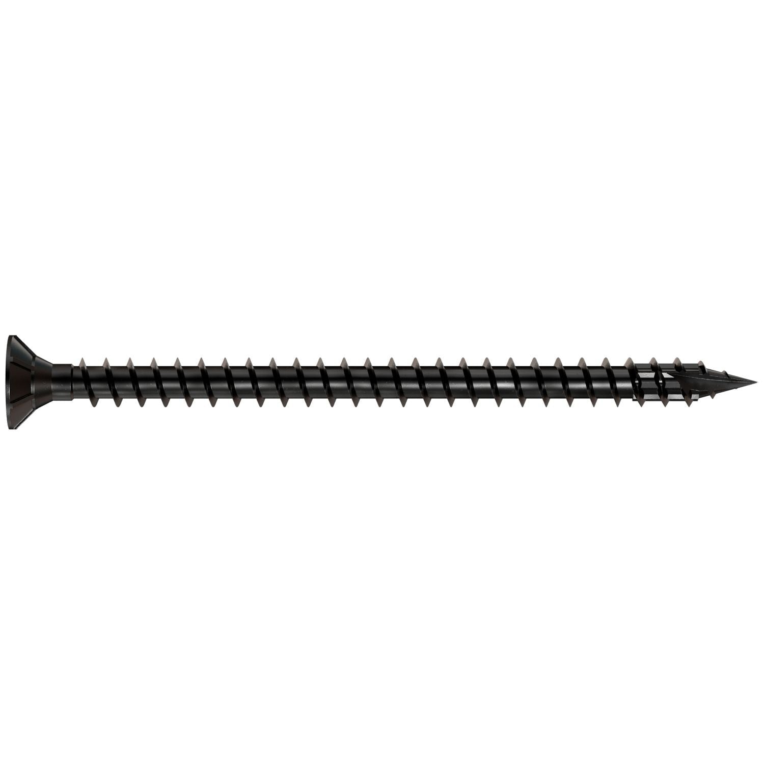 Simpson Strong-Tie SDCF8X120-R50 Strong-Drive SDCF TIMBER-CF Screw, 0.315-in. x 4-3/4-in. T40, E-Coat, 50-Pack