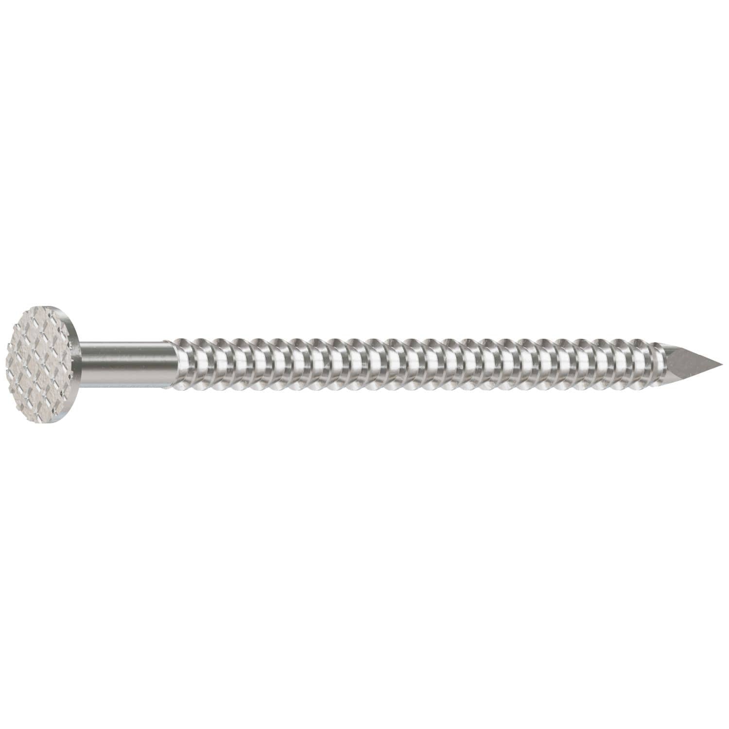 Simpson Strong-Tie T4KR71 Premium Siding Nail, 1-1/2-in. x 7/32-in. Head Dia., Type 316 Stainless Steel, 1-lb.