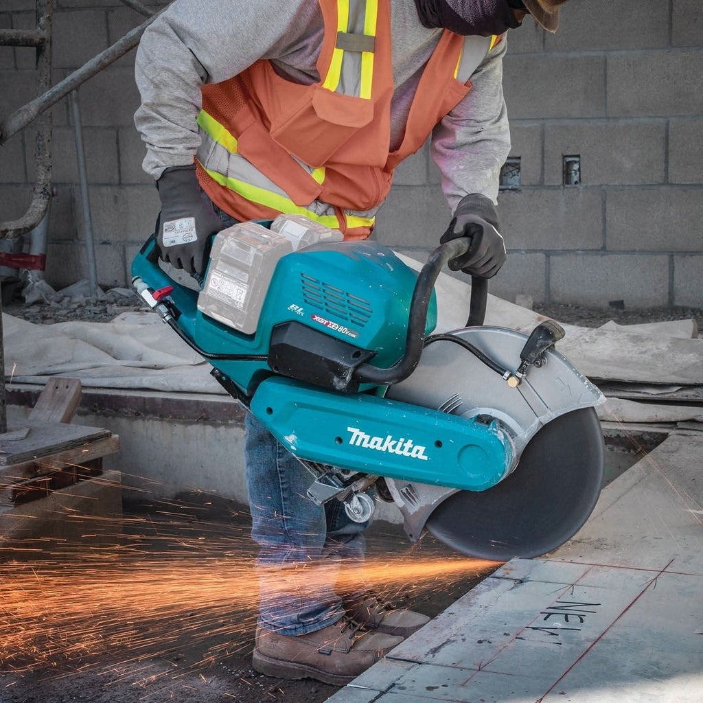 Makita GEC01Z 80V max (40V max X2) XGT Brushless 14" Power Cutter with AFT, Electric Brake, Tool Only