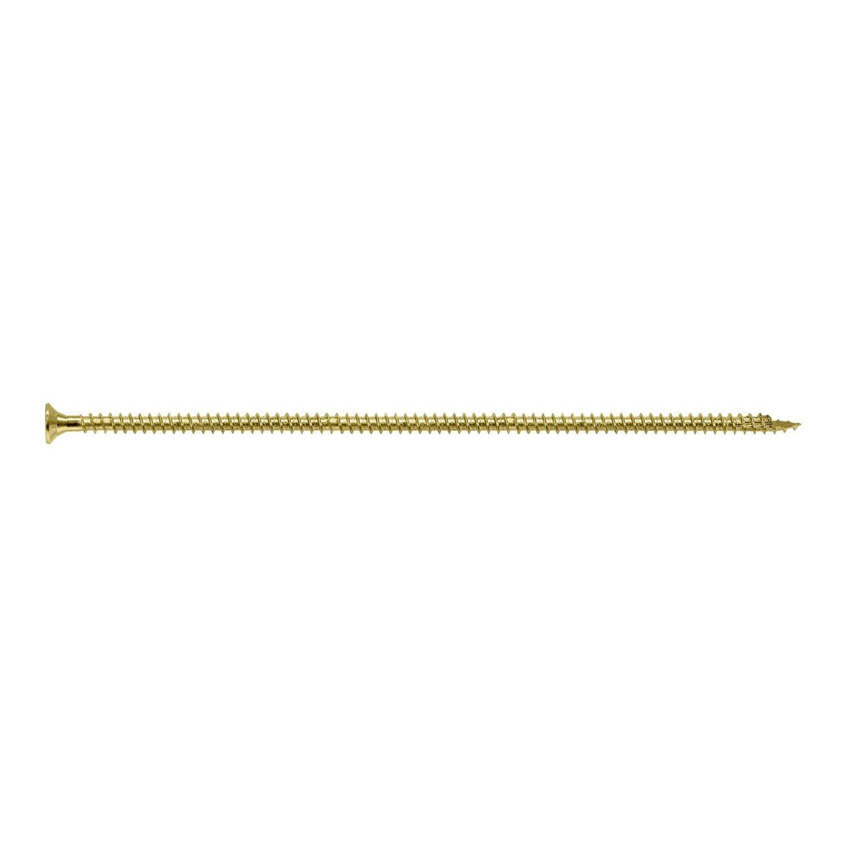 Simpson Strong-Tie SDCF221134 Strong-Drive SDCF TIMBER-CF Screw, 0.315-in. x 11-3/4-in. T40, Yellow Zinc, 250-Pack