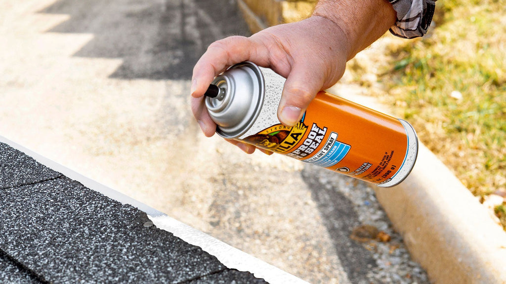 Gorilla Glue Waterproof Patch & Seal Spray, White, 14-oz. (104054)