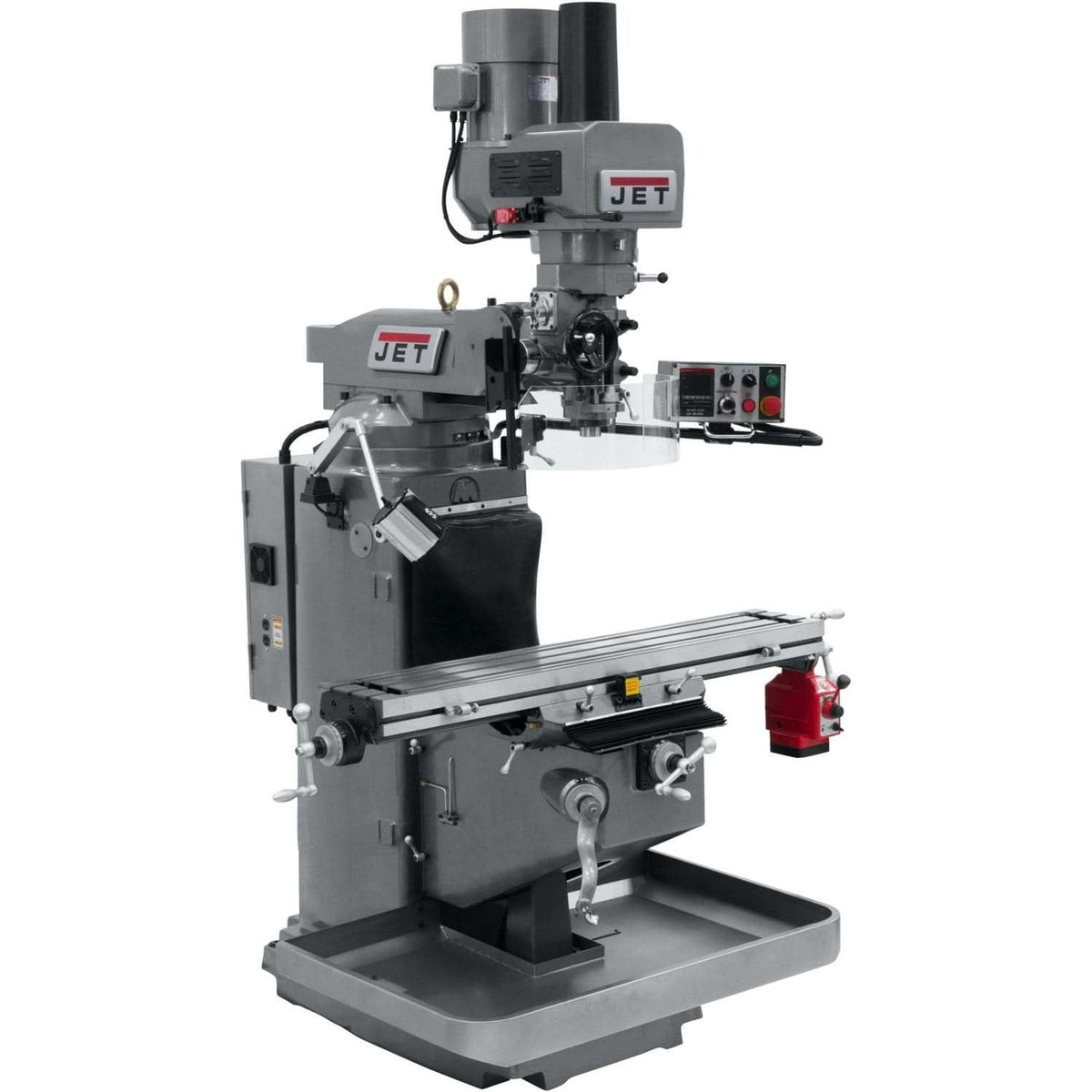 Jet Tools 690502 JTM-949EVS Mill With X-Axis Powerfeed and Air Powered Draw Bar
