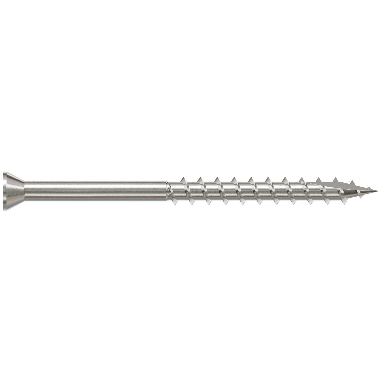 Simpson Strong-Tie S07225FB1 Trim-Head Screw, Square Drive, #7 x 2-1/4-in. #1 SQ, Type 305, 1-lb.