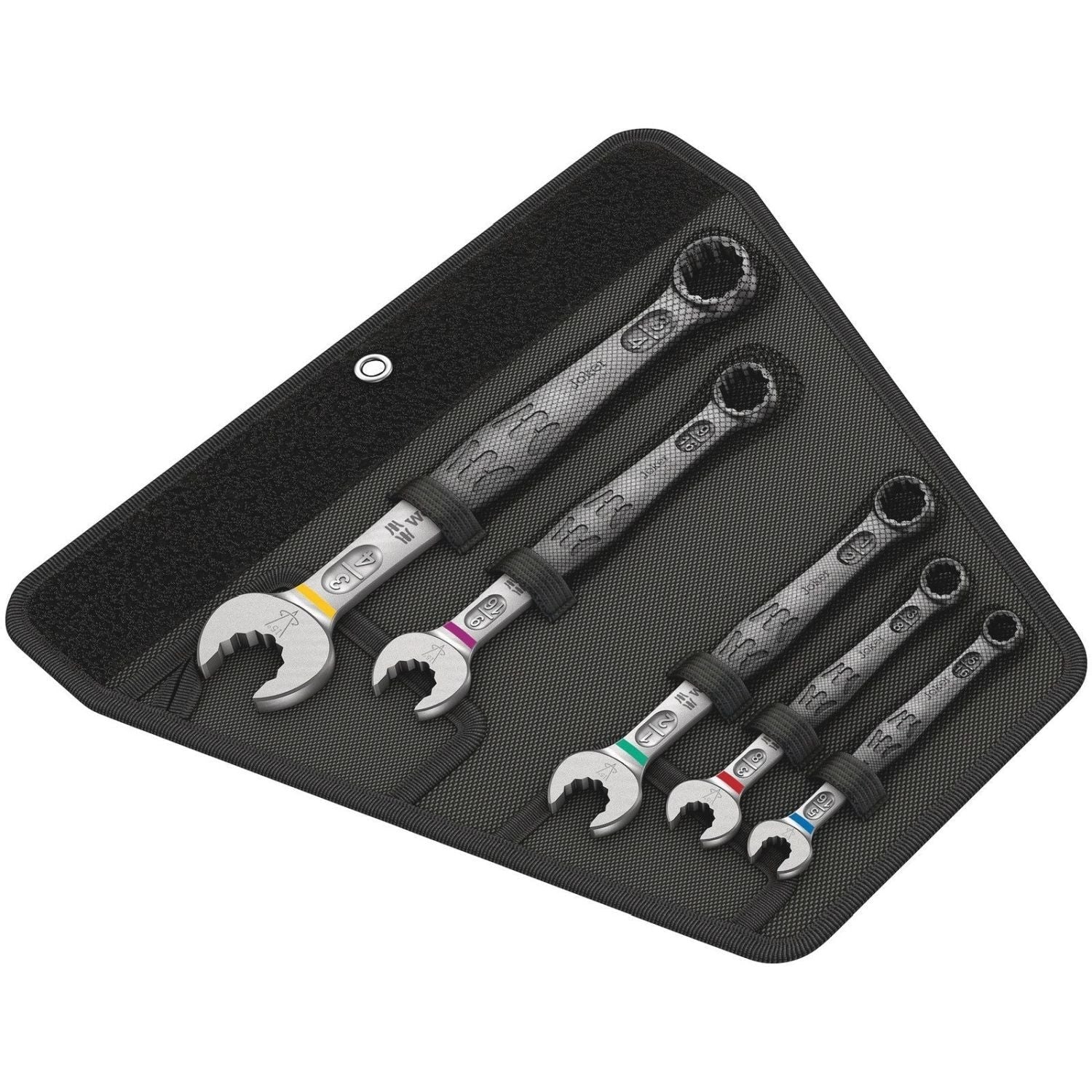 Wera 6003 Joker 5 Imperial Set 1 Combination Wrench Set, Imperial, 5-Pieces