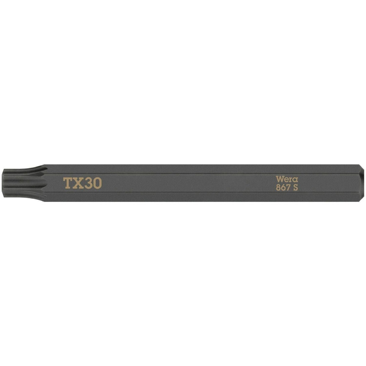 Wera 867 S Torx Bit For Impact Screwdrivers, Torx 30x70-mm.