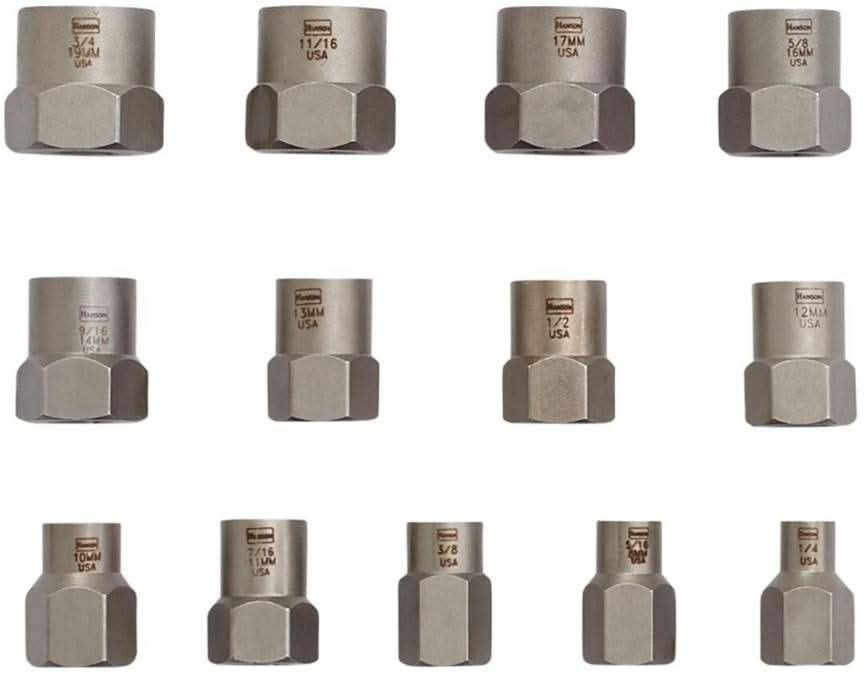 Irwin 54113 HANSON Professional's Industrial Bolt Extractor 13 Piece Set