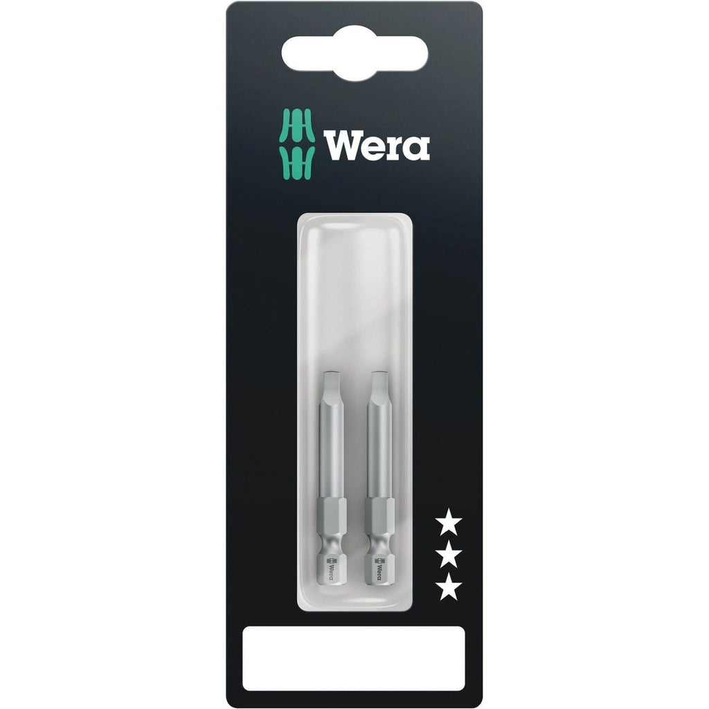 Wera 868/4 Z SB Square-Plus Bit, # 1x50-mm., 2-Pieces