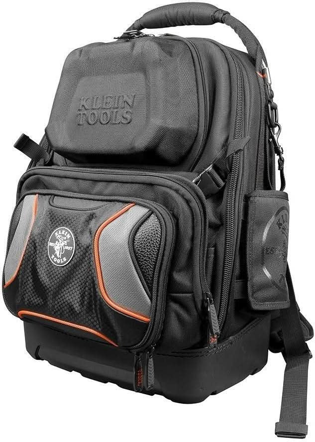 Klein 55485 Tradesman Pro Tool Master Tool Bag Backpack, 48 Pockets, 19.5-Inch