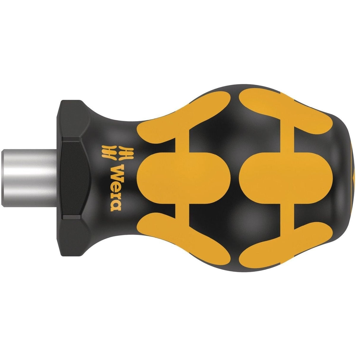 Wera 811/1 Esd Stubby Bitholding Screwdriver, Magnetic, 1/4-in.x54-mm.