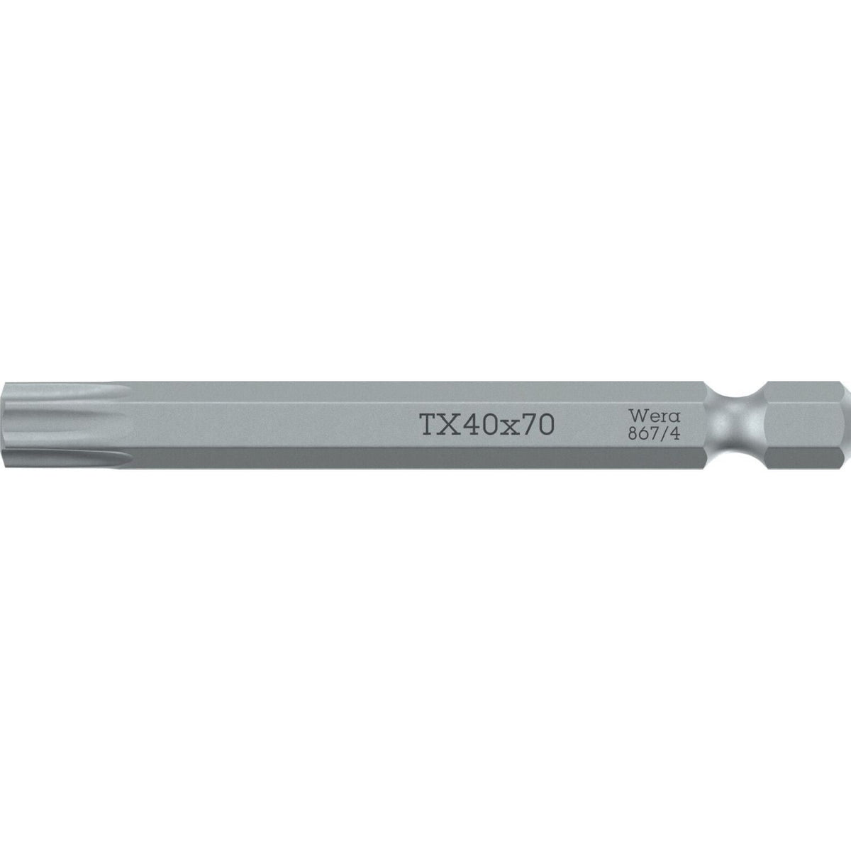 Wera 867/4 Z Torx Bit, Torx 10x70-mm.