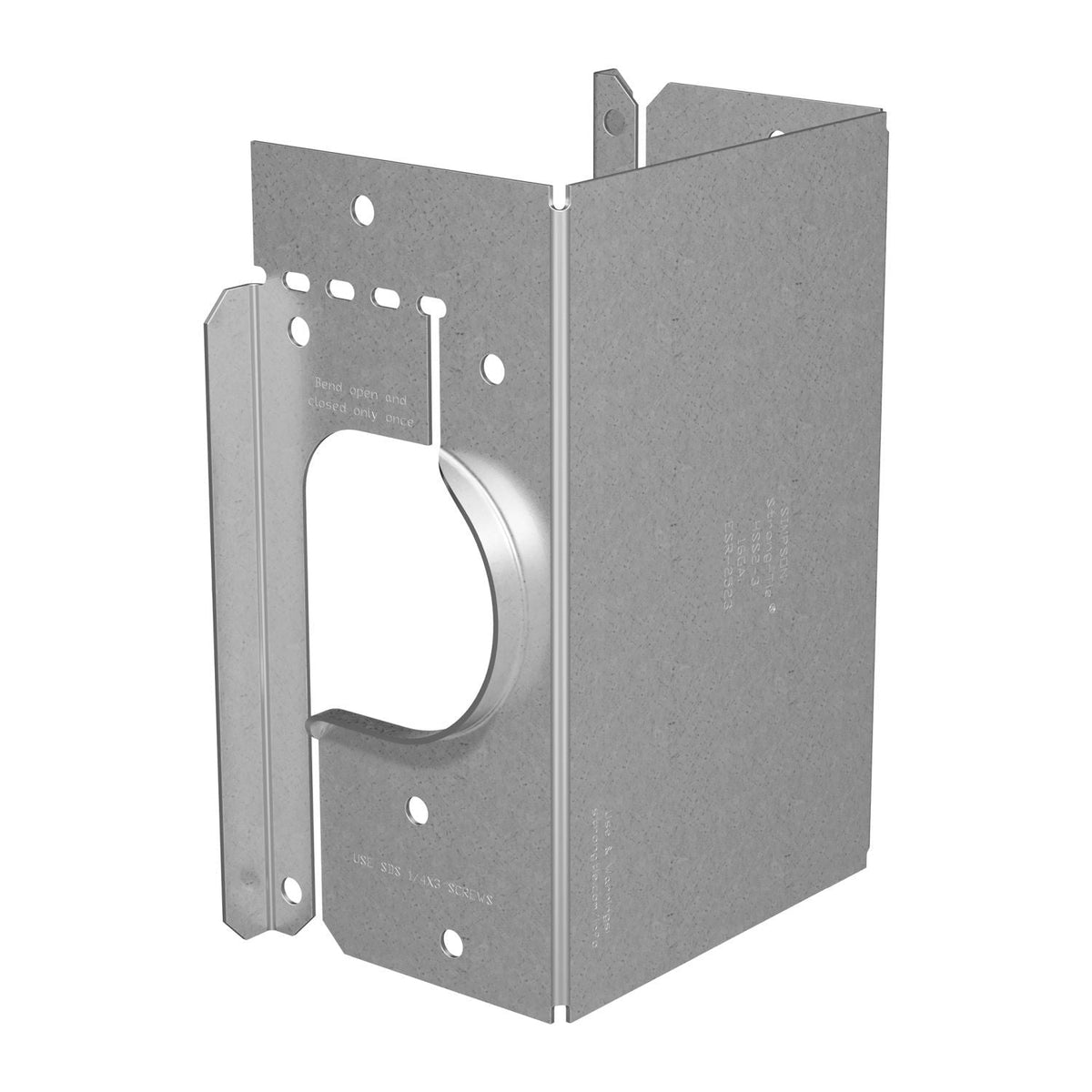 Simpson Strong-Tie HSS2-3-SDS3 HSS Galvanized Stud Shoe for Triple 2x, with Strong-Drive SDS Screws