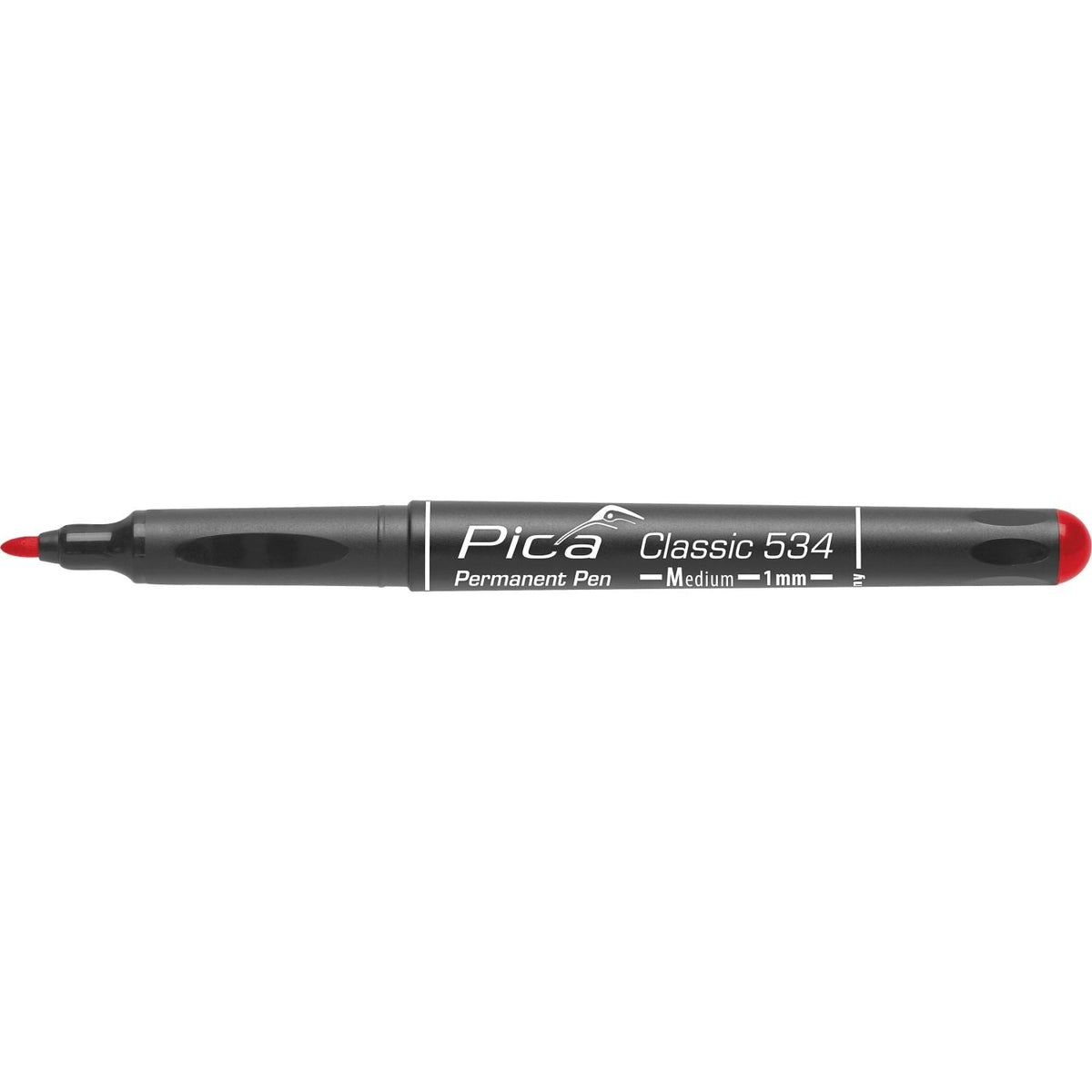 Pica 534/40 Red Permanent Pen, 1-Pack