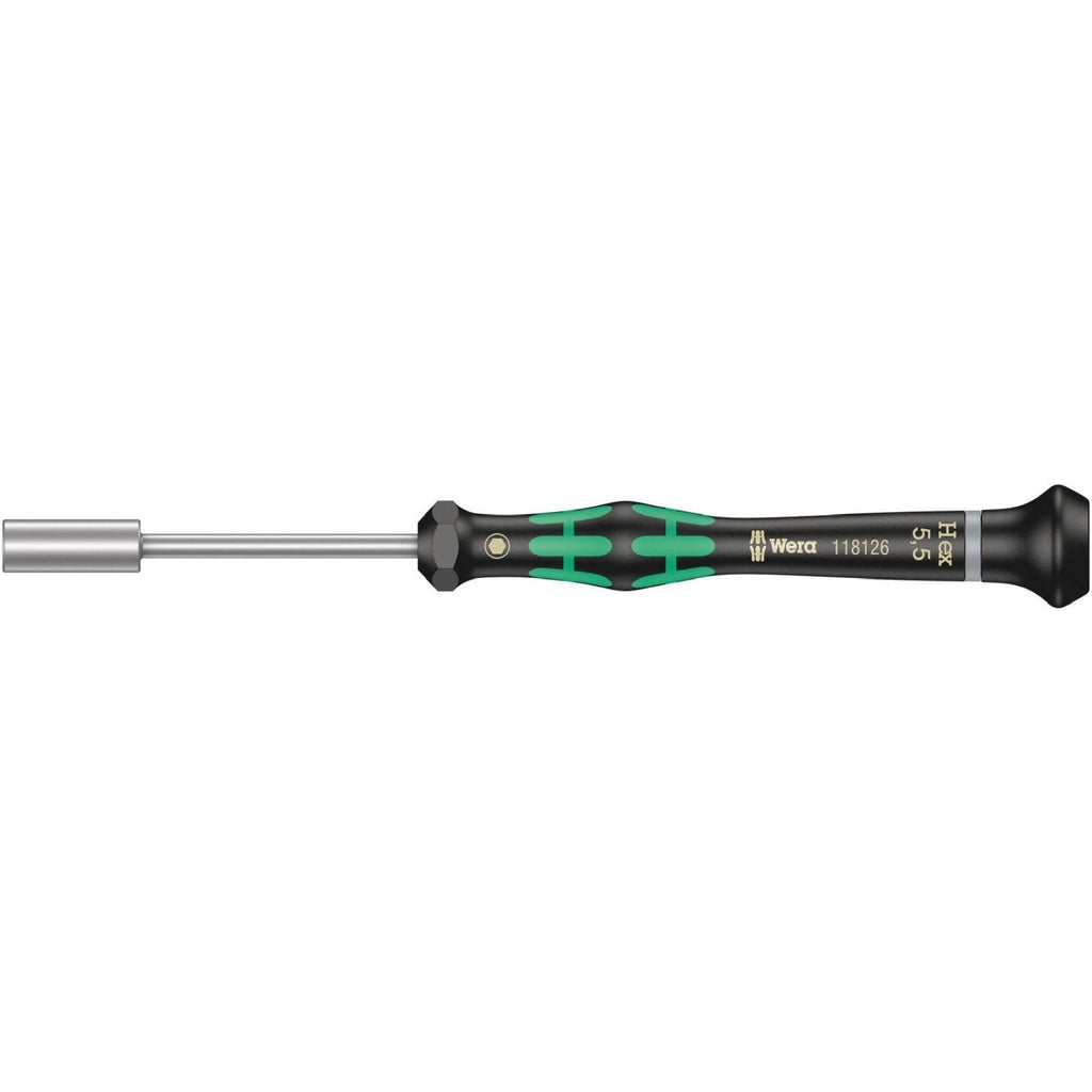 Wera 2069 Nutdriver For Electronic Applications, 5.5x60-mm.