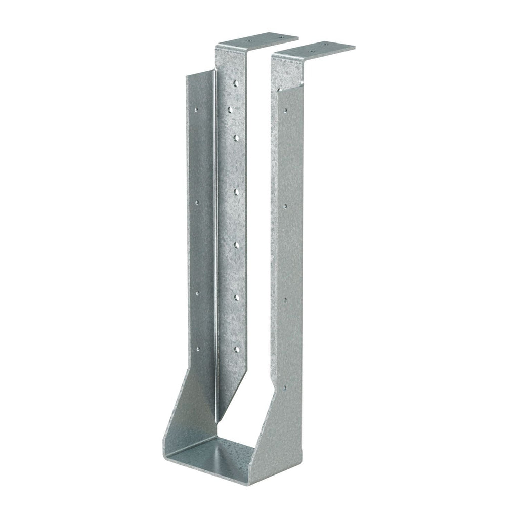 Simpson Strong-Tie HUC414-2 HUC Galvanized Face-Mount Concealed-Flange Joist Hanger for Double 4x14