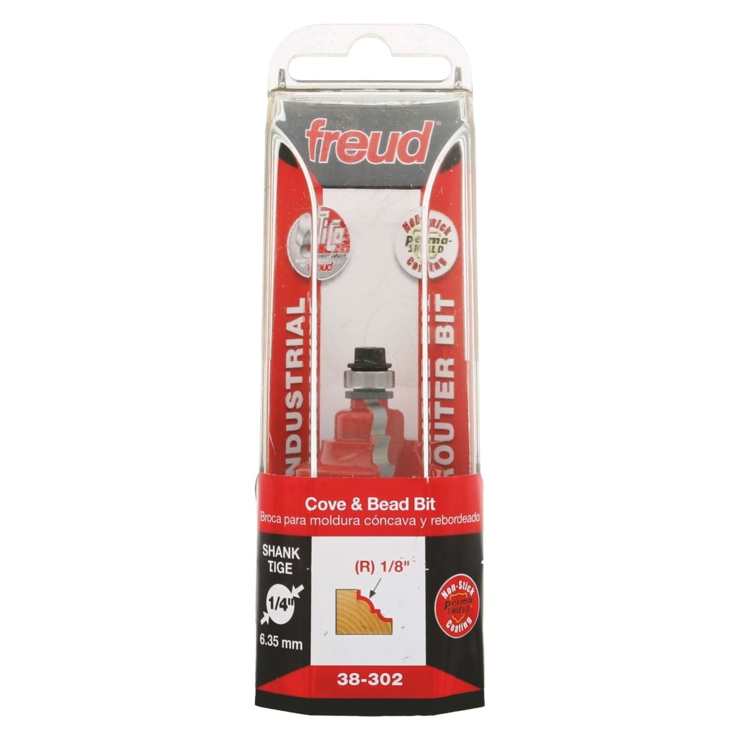 Freud 38-302 1-5/32-Inch Cove & Bead Router Bit