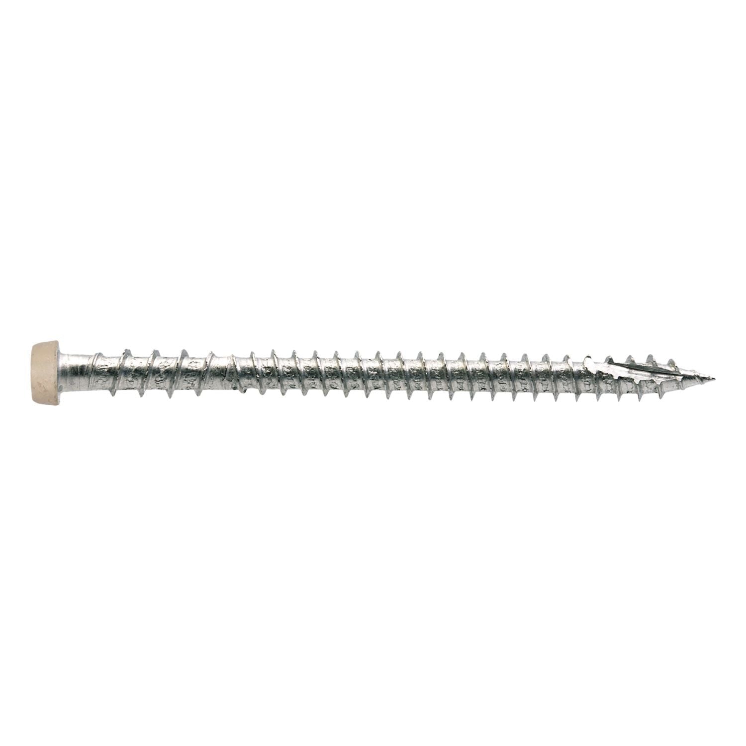 Simpson Strong-Tie DCU234P316TN02 Deck-Drive DCU COMPOSITE Screw, #10 x 2-3/4-in. T20, Type 316, Tan 02, 350-Pack