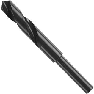 Bosch BL2169 21/32 In. x 6 In. Fractional Reduced Shank Black Oxide Drill Bit