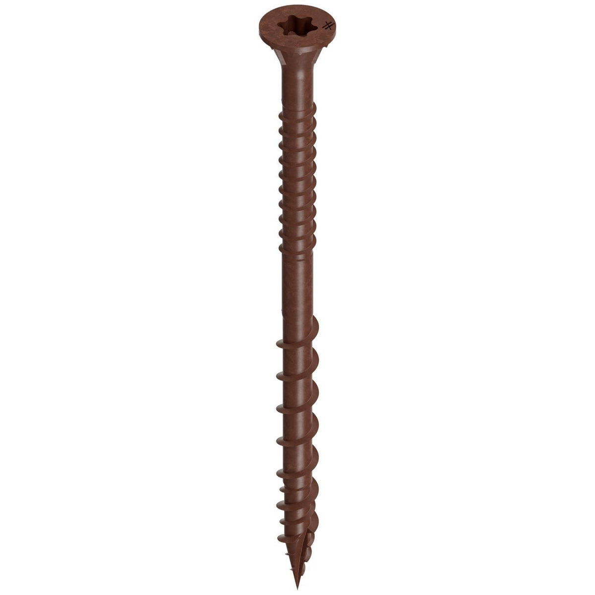 Simpson Strong-Tie DSVR3MB Deck-Drive DSV WOOD Screw, #10 x 3-in. T-25, Flat Head, Quik Guard, Red, 1750-Pack