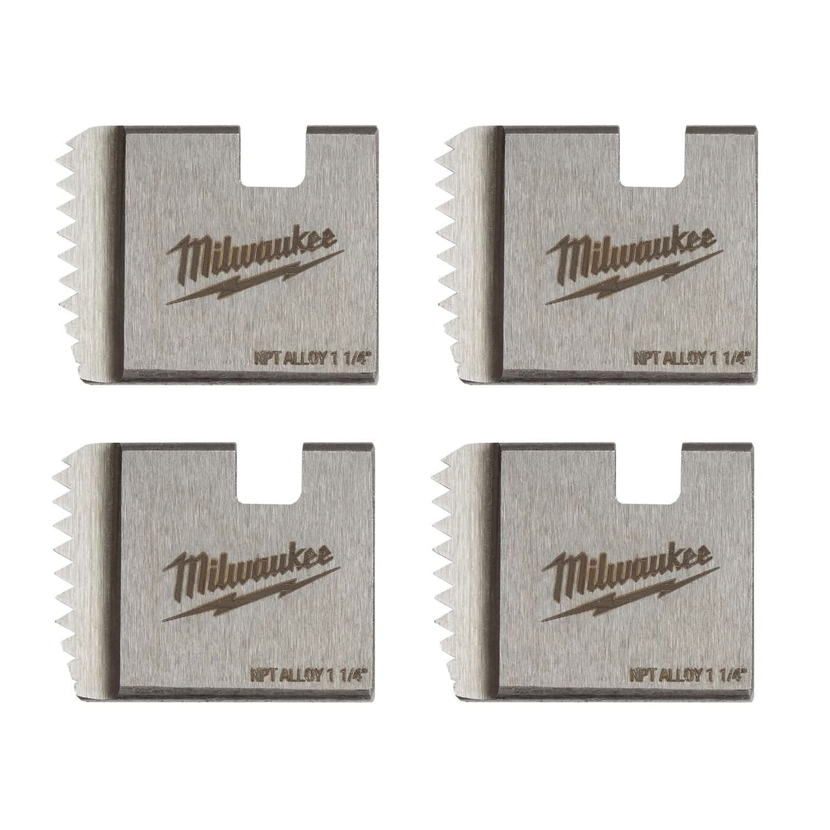 Milwaukee 48-36-1104 1-1/4" ALLOY NPT Portable Pipe Dies
