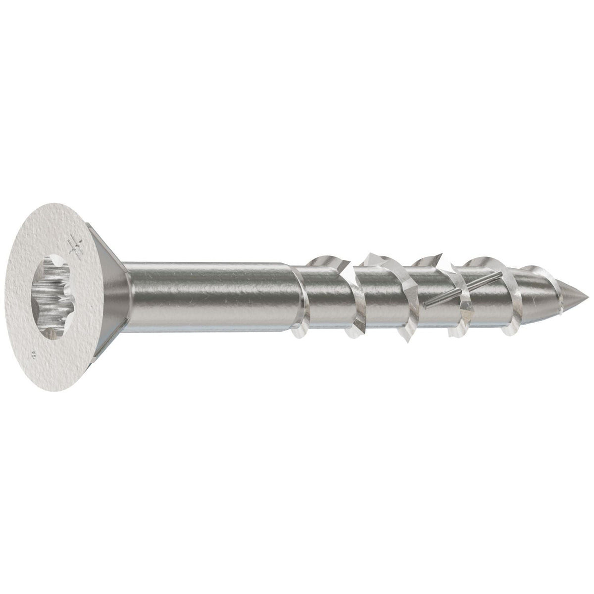 Simpson Strong-Tie T08125EDDI Deck-Drive DWP WOOD SS Screw, #8 x 1-1/4-in. T-20, Flat Head, Type 316, 175-Pack