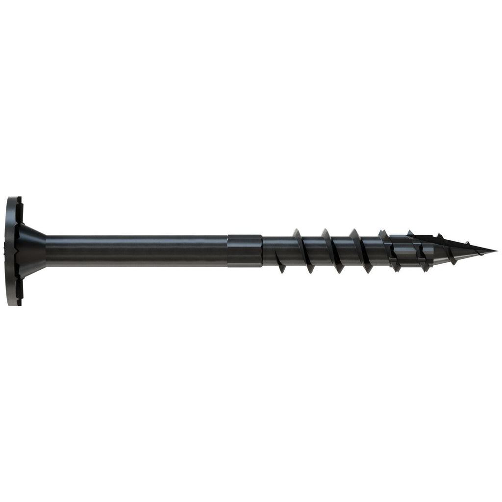 Simpson Strong-Tie SDW22338MB Strong-Drive SDW EWP-PLY Screw, .220-in. x 3-3/8-in. T40 6-Lobe, E-coat, 250-Pack