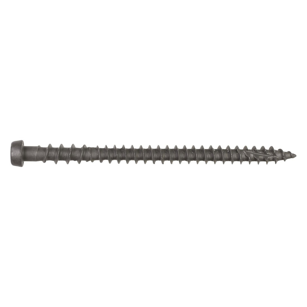 Simpson Strong-Tie DCU234GR04R70 Deck-Drive DCU COMPOSITE Screw, #10 x 2-3/4-in. T20, Quik Guard, Gray 04, 70-Pack