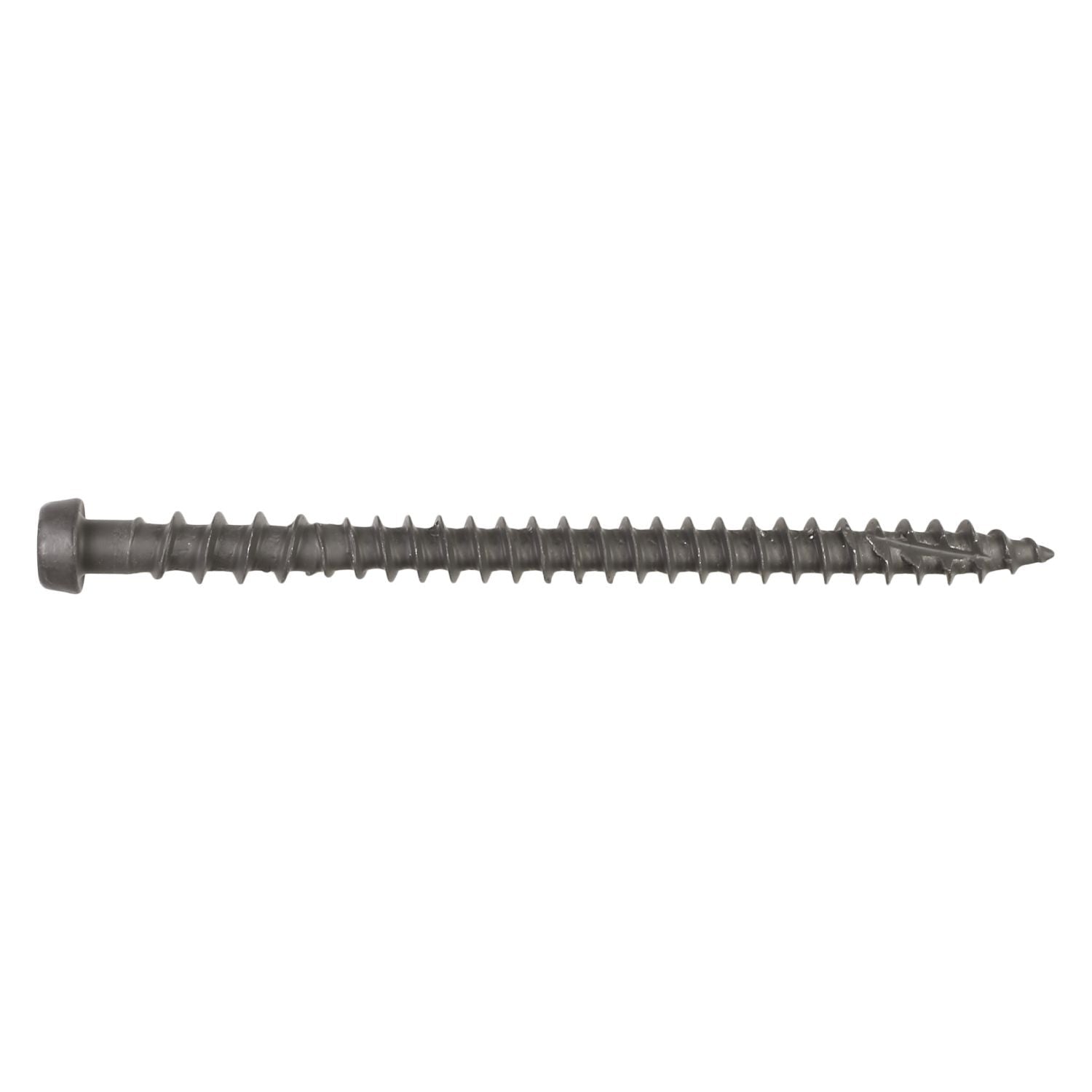 Simpson Strong-Tie DCU234GR04R70 Deck-Drive DCU COMPOSITE Screw, #10 x 2-3/4-in. T20, Quik Guard, Gray 04, 70-Pack