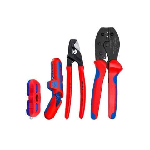 Knipex 4 Pc Solar Tool Set (9K 00 80 190 US)
