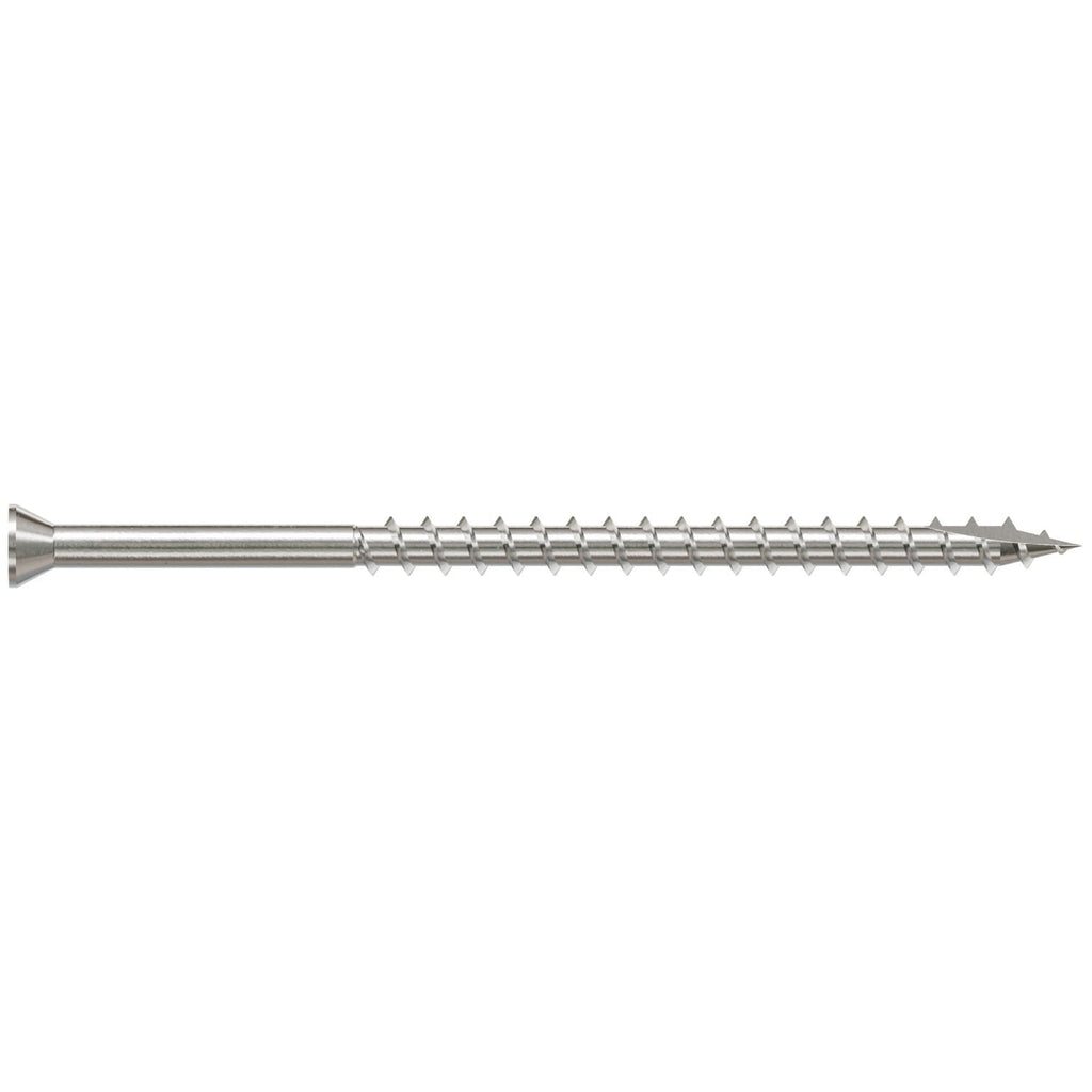 Simpson Strong-Tie S07300FB1 Trim-Head Screw, Square Drive, #7 x 3-in. #1 SQ, Type 305, 1-lb.