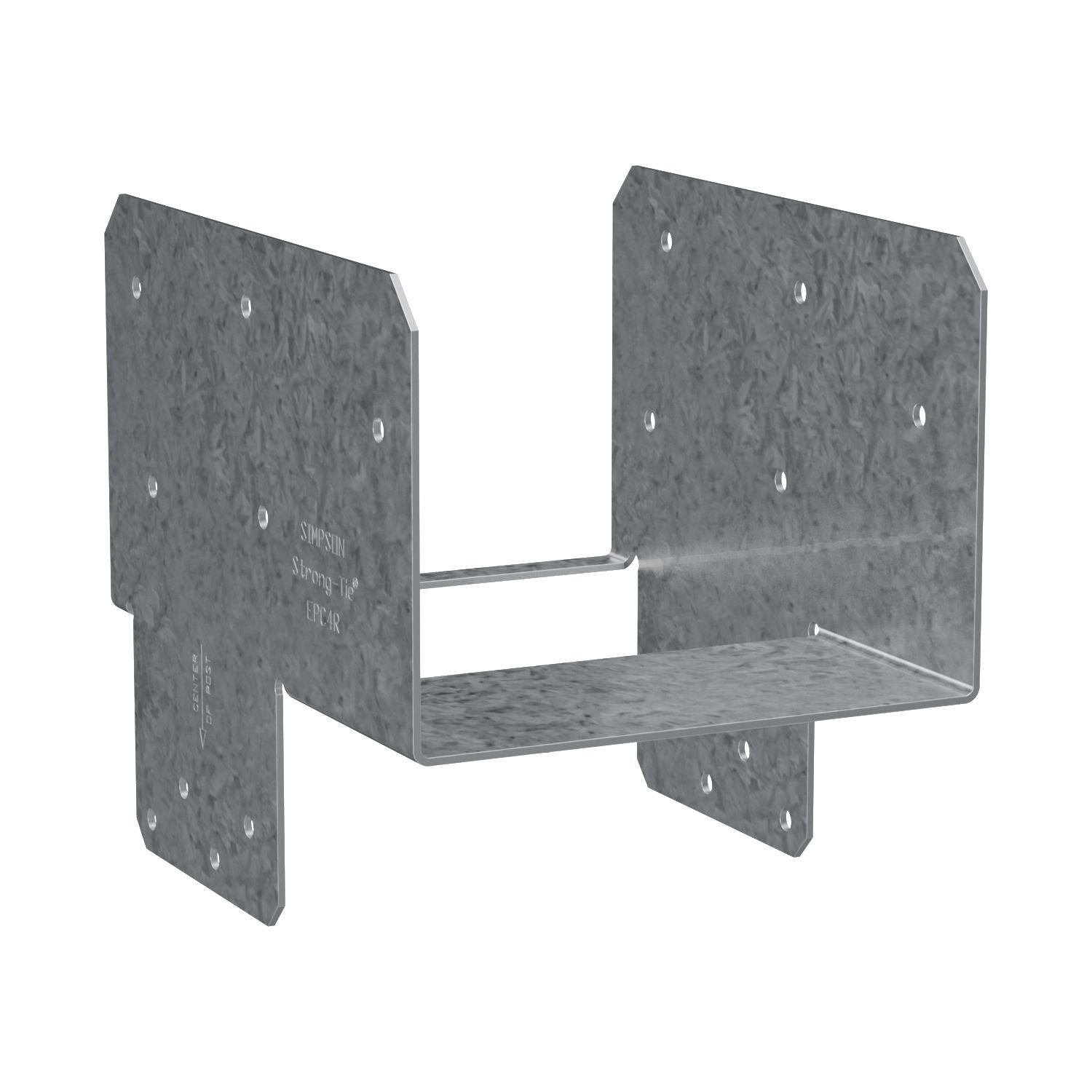 Simpson Strong-Tie EPC4RZ EPCZ ZMAX Galvanized End Post Cap for 4x Rough
