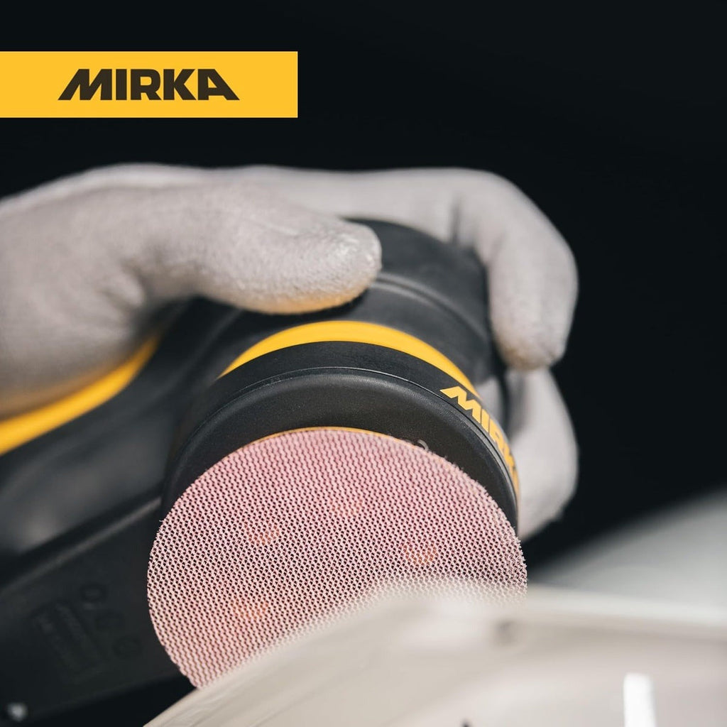 Mirka Abranet 3-in. P600 Hook and Loop Mesh Sanding Discs, 50-Pack (9A-203-600)