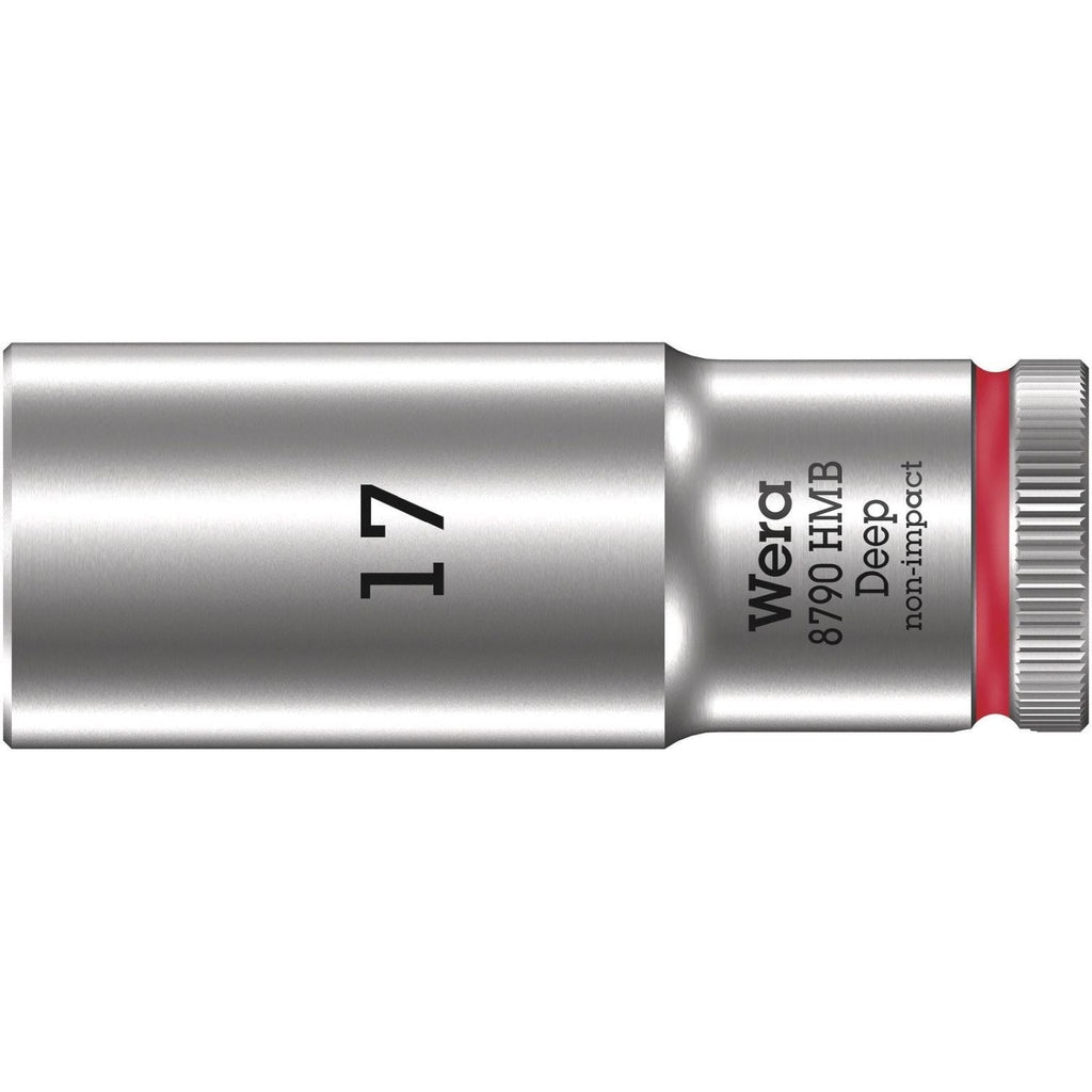 Wera 8790 Hmb Deep 3/8-in. Socket, 17x64-mm.