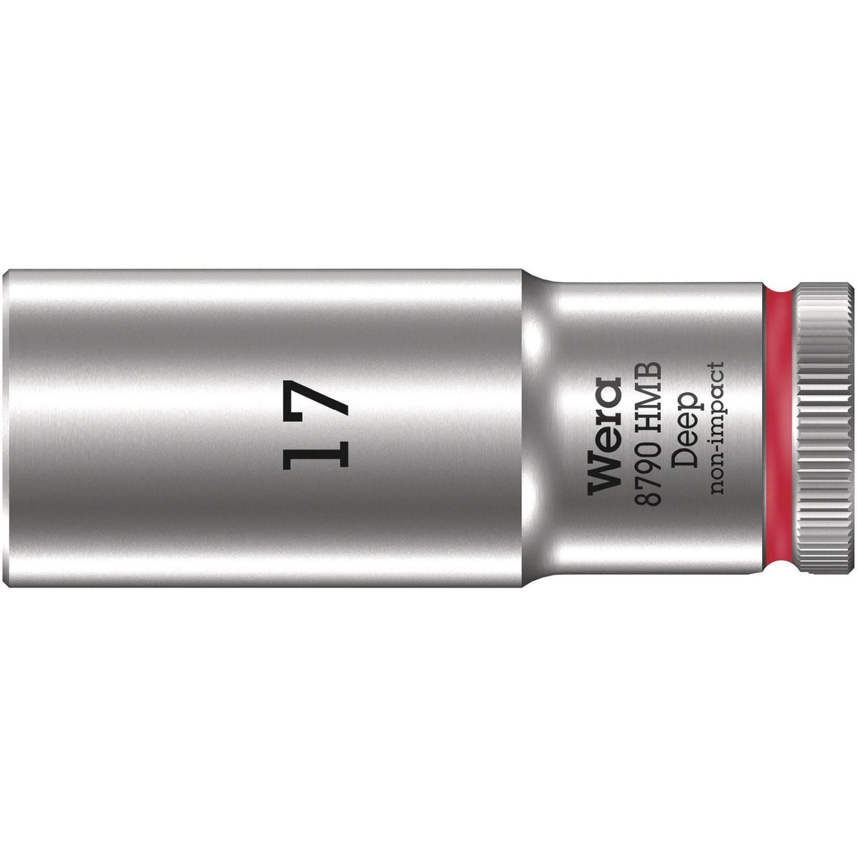 Wera 8790 Hmb Deep 3/8-in. Socket, 17x64-mm.