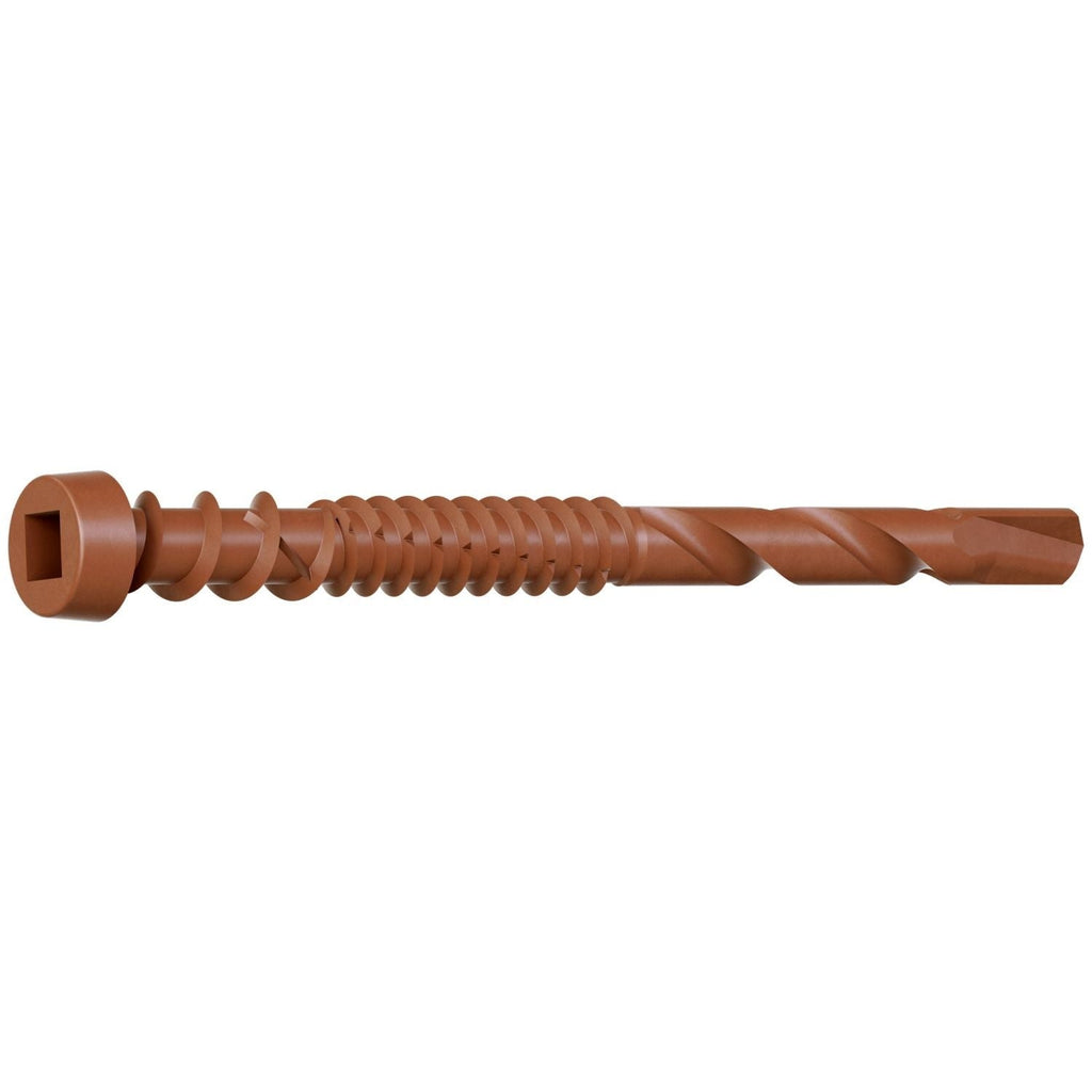 Simpson Strong-Tie DCSD238STN01 Deck-Drive DCSD COMPOSITE-TO-STEEL Screw (Collated), #10 x 2-3/8-in. Quik Guard Tan 01, 1000-Pack