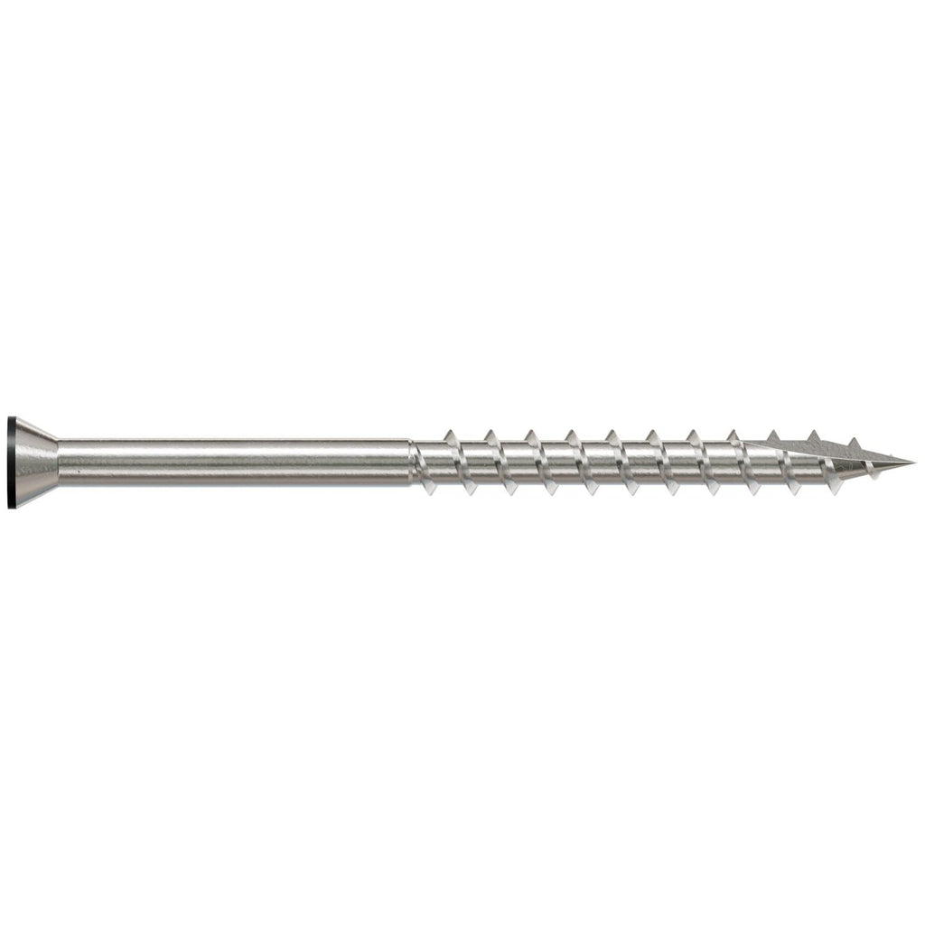Simpson Strong-Tie S07225FTPBK Trim-Head Screw, 6-Lobe Drive, #7 x 2-1/4-in. T-15 Type 305, Black, 350-Pack
